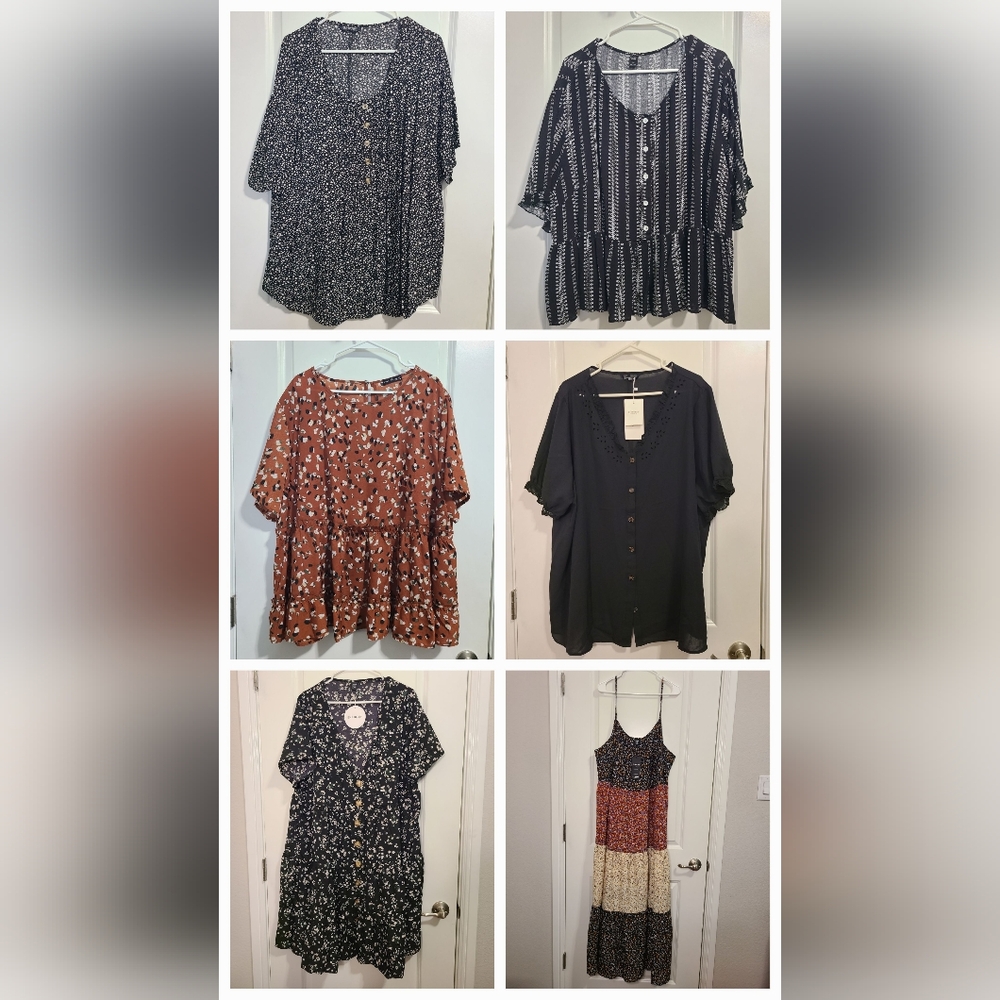 Shein Haul - 4 Tops, 2 Dresses!!!